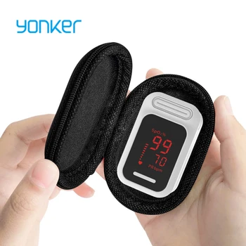 Yonker Medicīnas portatīvais digitālais LED Pirkstu Pulsa oksimetru Asins Skābekļa Piesātinājumu Uzraudzīt Veselības Aprūpes pasākumu Oximetro