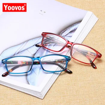 Yoovos Klasiskais Lasījums Brilles Par Vīriešiem/Sievietēm, Zilā Gaisma Brilles Sievietēm Anti-noguruma Plastmasas Lasījumā Okulary Gafas Para Leer
