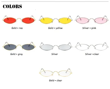 Yoovos Modes Retro Saulesbrilles Sieviešu, Vīriešu Vintage Ovāls Metāla Vīriešu Kārtas Saule Mazu Rāmi, Brilles, Briļļu Sieviešu Gafas De Sol