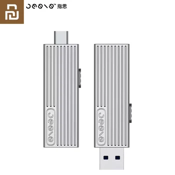 Youpin JESIS Cietvielu U Diska, USB & Type-C Dual Saskarne, Smart APP Vadības USB3.1 liela Pārraides ātruma WTG Sistēma