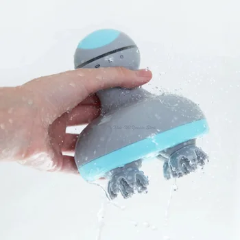 Youpin Mini 3D Galvas Massager M1 Četru Riteņu Rotācijas Dizains Dual-Driectional Apli, Masāžas, Wet & Dry Divējāda lietojuma par Smart Home