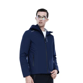 Youpin SUPIELD Aerogel Smart Termostats Apkures, Aukstā Uzvalks Ziemā Apsildāms Apģērbs, Ūdensnecaurlaidīgs Siltas Jakas Vīriešu Apģērbu Mētelis