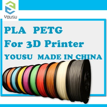 YouSu pavedienu plastmasas PETG/TAA/PLUS/PRO 1,75 mm 0.5-1 kg/3D printeri, creality ender-3/pro/v2/anycubic/no Krievijas