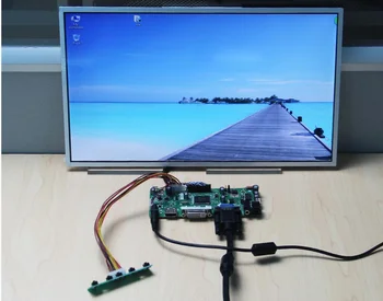 Yqwsyxl Kontroles padomes Monitoru Komplekts LTN140AT02 HDMI + DVI + VGA LCD LED ekrānu Kontrolieris Valdes Vadītāja