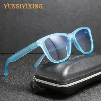 YSYX Multi-Stilu Polarizētās Saulesbrilles, Vīriešu Modes Kvadrātveida Saules Brilles Anti Blue Ray Ceļojumu Vīrieši/Sievietes UV Aizsardzības Brilles 32