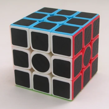 ZCUBE 14 dažādas Oglekļa Šķiedras Ātrums Kubi Uzlīme Magic Cube Cubo Magico Puzzle Rotaļlietas Bērniem, Bērnu Dāvanu Rotaļlietas Jaunatnes Pieaugušo Instrukcija