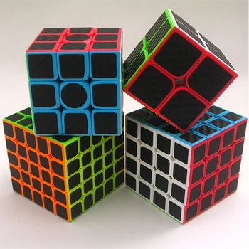 ZCUBE 14 dažādas Oglekļa Šķiedras Ātrums Kubi Uzlīme Magic Cube Cubo Magico Puzzle Rotaļlietas Bērniem, Bērnu Dāvanu Rotaļlietas Jaunatnes Pieaugušo Instrukcija