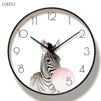Zebra Classic Klusums Sienas Pulkstenis Desmit Collu/ Divpadsmit Collu/ Četrpadsmit Inchwall dekori mājas dekoru