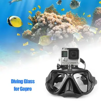 Zemūdens Niršanas Trubiņa Niršanas Maska Peldēšana Googles Snorkling Niršanas Brilles, Brilles GoPro Hero SJCAM/Par Xiaomi Yi