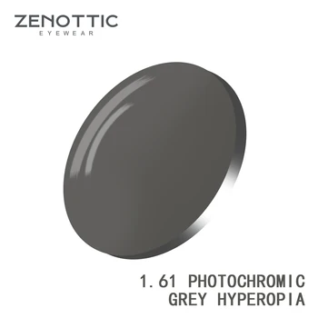 ZENOTTIC Anti Zilā Gaisma Photochromic Sērijas 1.61 1.56 1.67 Recepšu Lēcas CR-39 Sveķu Asfēriskie Brilles Tuvredzība UV400 Objektīvs