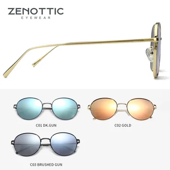 ZENOTTIC Recepšu Polarizētās Saulesbrilles par Sievietēm, Tuvredzība, Optiskās Brilles UV400 Polaroid Kārta Pakāpes Saules Brilles Toņos