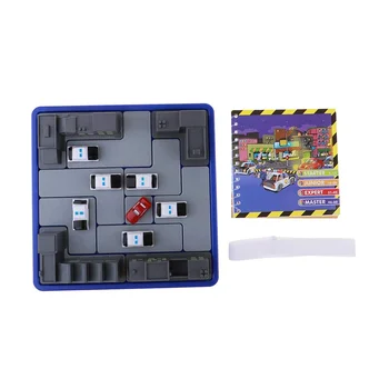 Zhenwei Attēls Galda galda Spēle Ceļu Policijas Zaglis Puzzle Intelekta IQ 3D Puzzle 2018 Rotaļlietas Bērniem Slaidu Puzzle