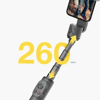 ZHIYUN GLUDA X Selfie Stick Tālrunis Gimbal Rokas Stabilizators Smart Mobilo Gimble Viedtālruņiem iPhone, Huawei Xiaomi Samsung