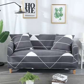 Ziedu Drukas Elastīga, dīvāns, uz viesistabas dīvāna, dvieļu neslīdīgu sofa cover strech dīvāns Slipcover