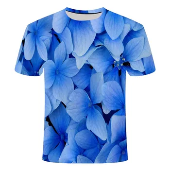 Ziedu t-krekls vīriešiem ziedu t-krekls hip hop t-krekls brid 3d druka, t-krekls atdzist vīriešu un sieviešu apģērbu ikdienas topi, sviedru krekls krekls