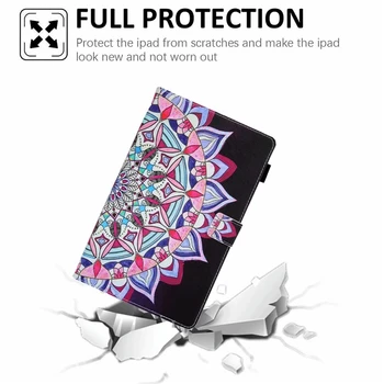 Ziedu Vāciņus Samsung Galaxy Tab A7 2020 Gadījumā 10.4 collu SM-T500 SM-T505 ultra Slim Būtiska planšetdatoru samsung galaxy tab A7