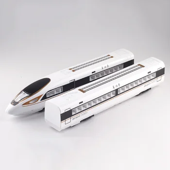 Ziemassvētku dāvana jaunas 46cm ultra-long sakausējumu liešanai CR400BF-5001 ātrgaitas vilcienu rotaļlieta modelis bērnu suvenīru, dāvanu