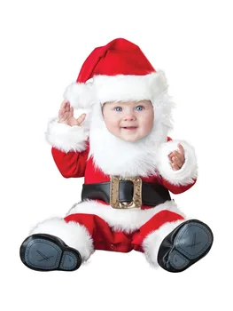 Ziemassvētku dāvanu 2019 karstā bērnu jumpsuit Santa Claus drēbes bērniem, kombinezons, Zīdaiņu zēni meitenes romper bērnu kostīms