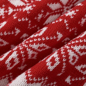 Ziemassvētku Džemperis Sievietēm Ziemassvētku Briežu Silts Adīts Džemperis ar garām Piedurknēm Džemperis Top Ziemas Rudens Puloveri Plus Lieluma ZIEMASSVĒTKU Dāvanu