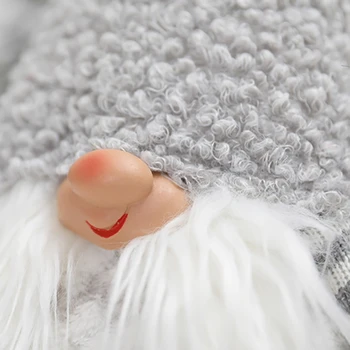 Ziemassvētku Elf Apdare Roku Darbs Plīša Sēž Gnome Zviedrijas Tomte Rotaļlietas Ornaments