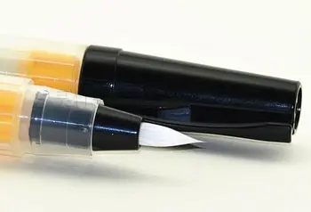 ZIG Uzpildāmas Paint Brush Kuretake Kaligrāfijas Otu, Pildspalvu, CAMBIO Ideāls Melnā, Sarkanā Gaisma Krāsu Japāna