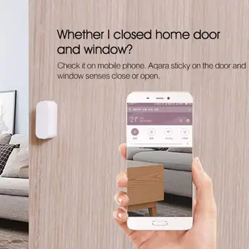 Zigbee Bezvadu Savienojumu Durvju Logu Sensors Viedās Kustības Sensors Darbu Ar Gateway Centrs Mi Mājās App Kontroles Smart Home