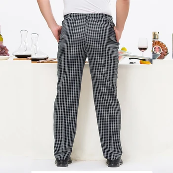 Ziņas hotel plīts vienotu elsas šefpavārs darba apģērbu restorāns Svītru daļēji elastīgās bikses drēbes zebra elsas virtuves mixcubic