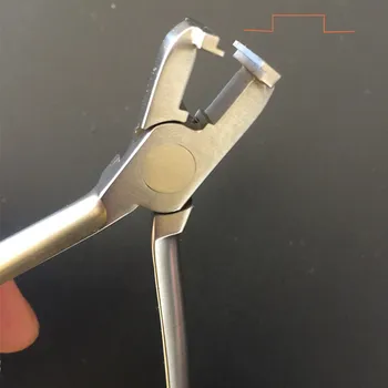 Zobu Ortodontijas Vadu Solis, Veidojot Plier Instrumentu Plier Rīku, Stieples liekšanas plier Nerūsējošā tērauda