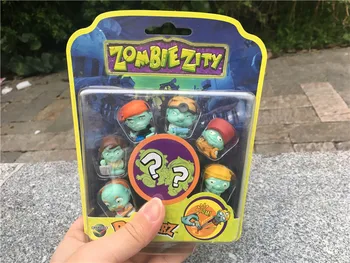 Zombie Zity Bouncerz Mini Skaitļi 6+2 Slēpt Īpašais Izdevums Pack Rotaļlietas Skaitļi Izlases Sūtīt Jaunas
