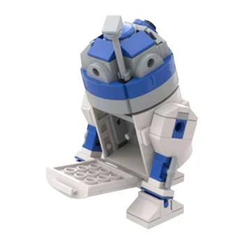 Zvaigzne Kosmosa Sērija Kari Diy Robots, Celtniecības Bloki, Ķieģeļi Kolekcija R2 Modeli, Radošu Zvaigžņu KM Kari Rotaļlietas D2 Bērniem Bērniem