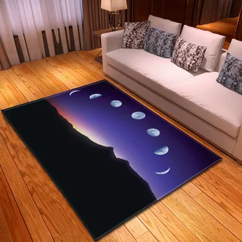 Zvaigzne Visuma Sērijas Modelis 3D Drukāšanas Paklājs Bērnu Istabā, spēlēt Lielu Paklājus Dzīvojamā Istaba Guļamistaba dekori Mat/Paklājs Mājas Liels Paklājs