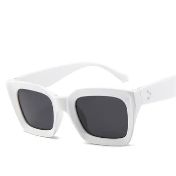ZXRCYYL gudrs, seksīgs retro cateye saulesbrilles sieviešu mazs, melns balts trīsstūris vintage lēti sarkans sieviešu, saules brilles uv400