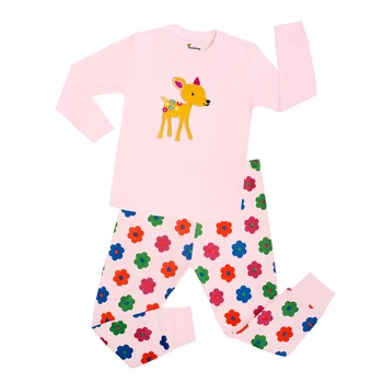 Zēni dzīvnieku pidžamas kokvilnas bērnu pijamas bērnu pidžamas ar garām piedurknēm meitenēm naktsveļu bērniem sleepwear 2-7years