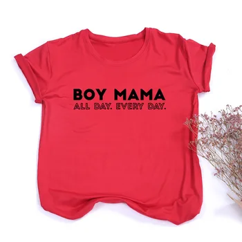 Zēns Mama Vēstuli Izdrukāt Sieviešu Vasaras T Krekls Mamma Dzīves Harajuku Īsām Piedurknēm T Streetwear Sieviešu T-krekls Māmiņa Topi Apģērbi