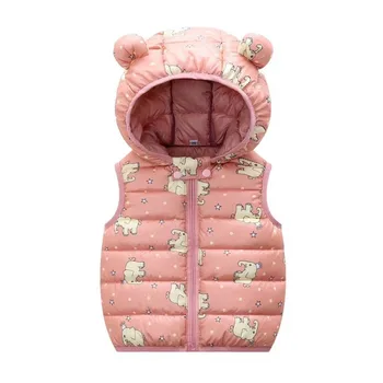 Zīdaiņu zēns ziemas Siltu kapuci mētelis bērniem, baby meitenes Silts apģērbs Karikatūra tērpu modes, bērnu Virsdrēbes Apģērbi kokvilnas 1-ź5 y