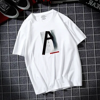 Zīmolu Vīriešu T-krekls 2020. gada Vasaras T-krekls Vīriešu Gadījuma T-krekls Kokvilnas O-veida Kakla Zaudēt Īsām Piedurknēm Hip Hop T-Krekls XL 5xl s-5xl