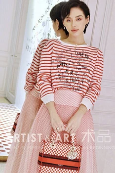 Zīmolu ziemas apģērbu sievietēm 2020. gadam korejas modes vēstuli iespiesti pull femme sievietes, v-veida kakla ar garām piedurknēm plānas trikotāžas-adītas vilnas džemperis