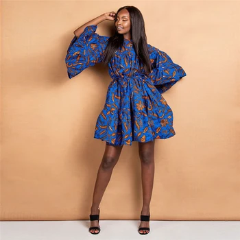 Āfrikas Drēbes 2020. Gadam Jaunumi Rudens Tradicionālo Dashiki Drukāt Bazin Mežģīnes Vasks Savirmot Piedurknēm Āfrikas Kleitas Sieviešu Modes Puse