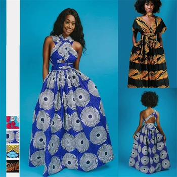 Āfrikas Kleitas Sievietēm'clothing 2020 Ziņas Pārsējs Sadalīt Dashiki Drukāt Apģērbu Modes Dāmas Drēbes Africaine Ilgi, Plus Puse