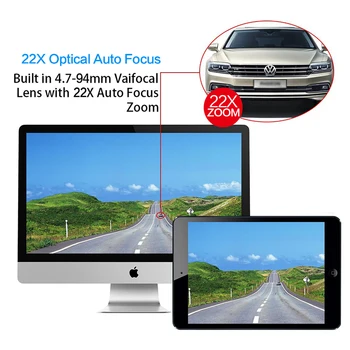 Āra 22X Tālummaiņas 1080P WiFi Speed Dome Kameras PTZ CCTV Drošības Video Novērošanas Cam Nakts Redzamības Auto Fokusu divvirzienu Audio Wa