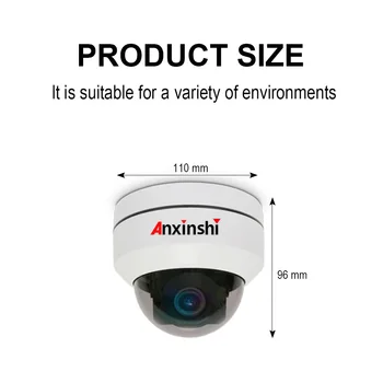 Āra 5X optisko TĀLUMMAIŅU PTZ IP KAMERA 5MP IS nakts redzamības Video novērošanas drošības CCTV Kameras 1080P P2P onvif POE kameras