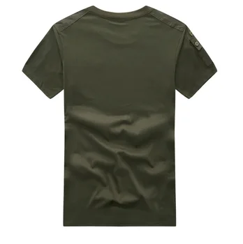 Āra Sporta Militāro Fani Īsām Piedurknēm T-krekls Vīriešu Vasaras Apmācības Kāpšanas Mīksti Kokvilnas Elpojošs Taktiskās T Krekls Topi
