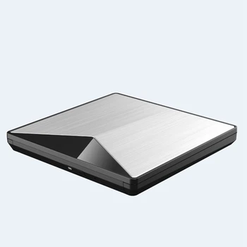 Ārējo Optisko Disku, USB 3.0 CD / DVD-ROM Kombināciju Alumīnija DVD RW ROM Degļu Pro Klēpjdatoru Uzvarēt 7 / 8.1 / 10 Linux