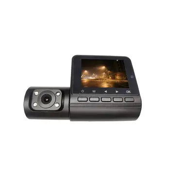 Ātruma pārsniegšanas/DMS Nogurumu, Vadītāju Brīdinājumu Sistēmu, Auto GPS Dash Cam Dual-diktofons 1080P Braukšanas Recorder HD IS Nakts Redzamības Dashcam DM
