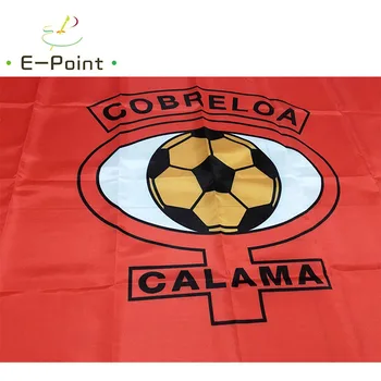 Čīle Club de Deportes Cobreloa 3ft*5ft (90*150cm) Izmērs Ziemassvētku Rotājumi Mājās Karogs Banner Veida Dāvanas