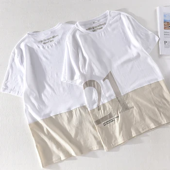 Ērti 2020. gada vasaras pavisam balts t krekls vīriešiem gadījuma modes t-krekls vīriešiem cietā veļa t krekli vīriešu o-veida kakla camiseta chemise