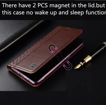 Īstas ādas tālrunis soma ar kredītkarti slots turētājs gadījumā Asus ZenFone 7 ZS670KS/Asus ZenFone 7 Pro ZS671KS telefonu gadījumā