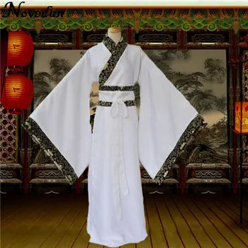 Ķīnas Valsts Hanfu Black Seno Ķīnu, Kostīmu Hanfu Vīriešu Apģērbs Tradicionālā Valsts Tang Tērps, Skatuves Tērpiem