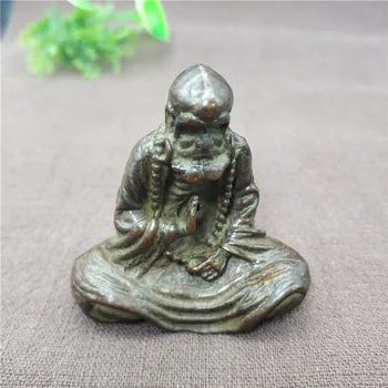 Ķīniešu Bronzas Griešanai Budisms Misiņa Arhat Damo Bodhidharma ' Dharma Budas Statuja Katastrofu Novēršanas Dāvanu Mājas Apdare