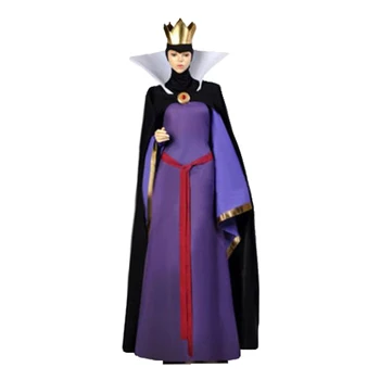 Ļaunā Pamāte Karaliene Kostīms, Kleita, Apģērbs Halloween Cosplay Pieaugušo + Bezmaksas Kronis